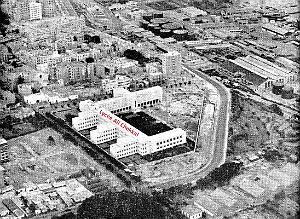 Oran - Lycee Ali Chekkal - Vue aerienne